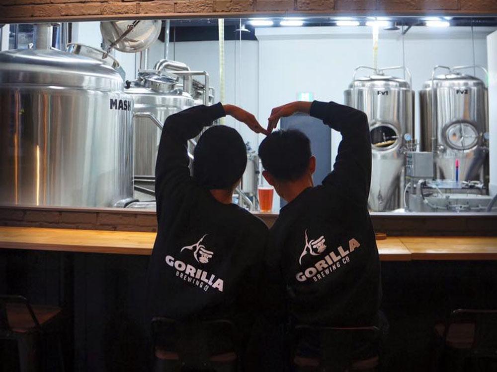 <b>고릴라브루잉 Gorilla Brewing Co in Korea-1000L and 3000L Brewery Equipment by Tiantai</b>